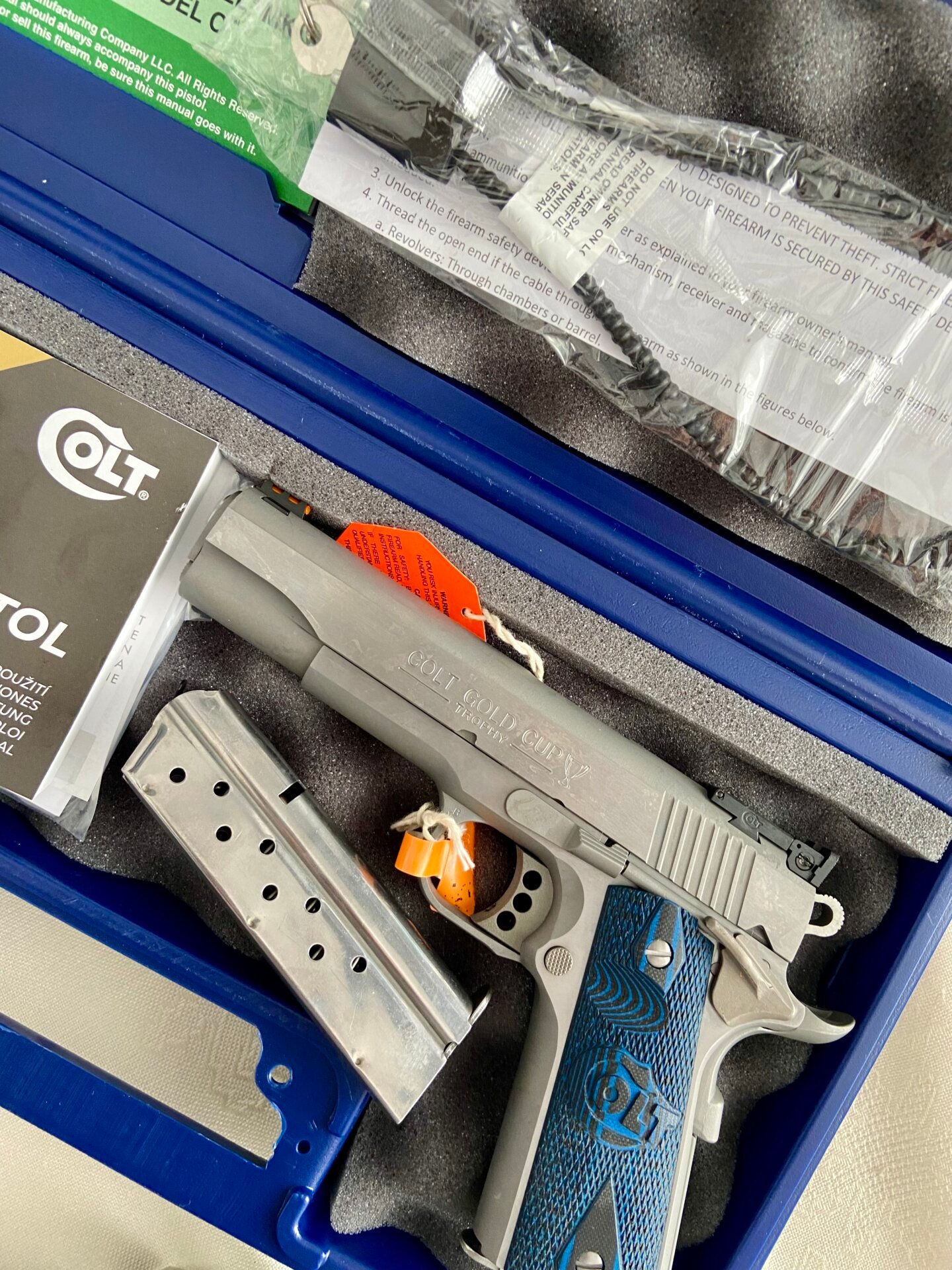 Satılık TABANCA – Colt Gold Cup – 9mm (9x19mm) – Taşıma Ruhsatlı – Kahramanmaraş – İlan 18745 – Görsel 18747