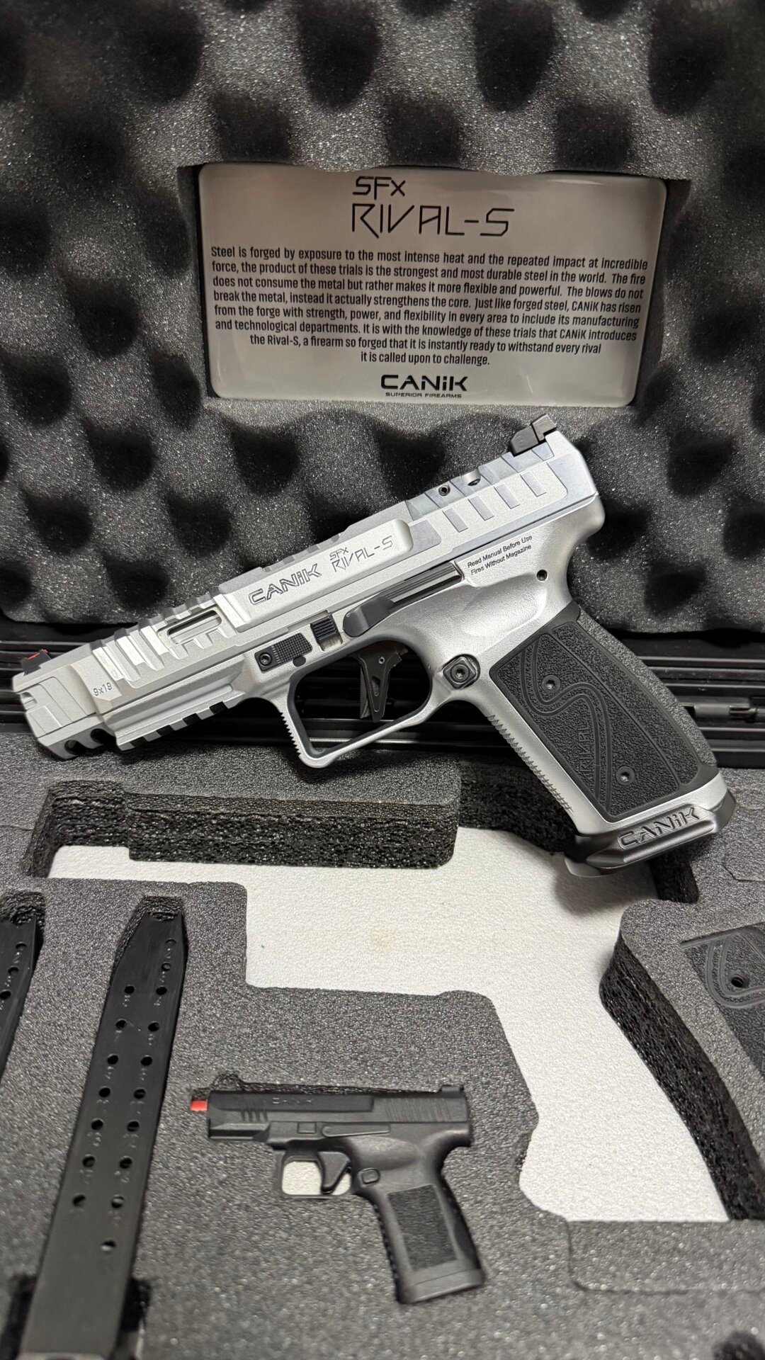 Satılık TABANCA – Canik Rival – 9mm (9x19mm) – Bulundurma Ruhsatlı – Ankara – İlan 17494 – Görsel 17495