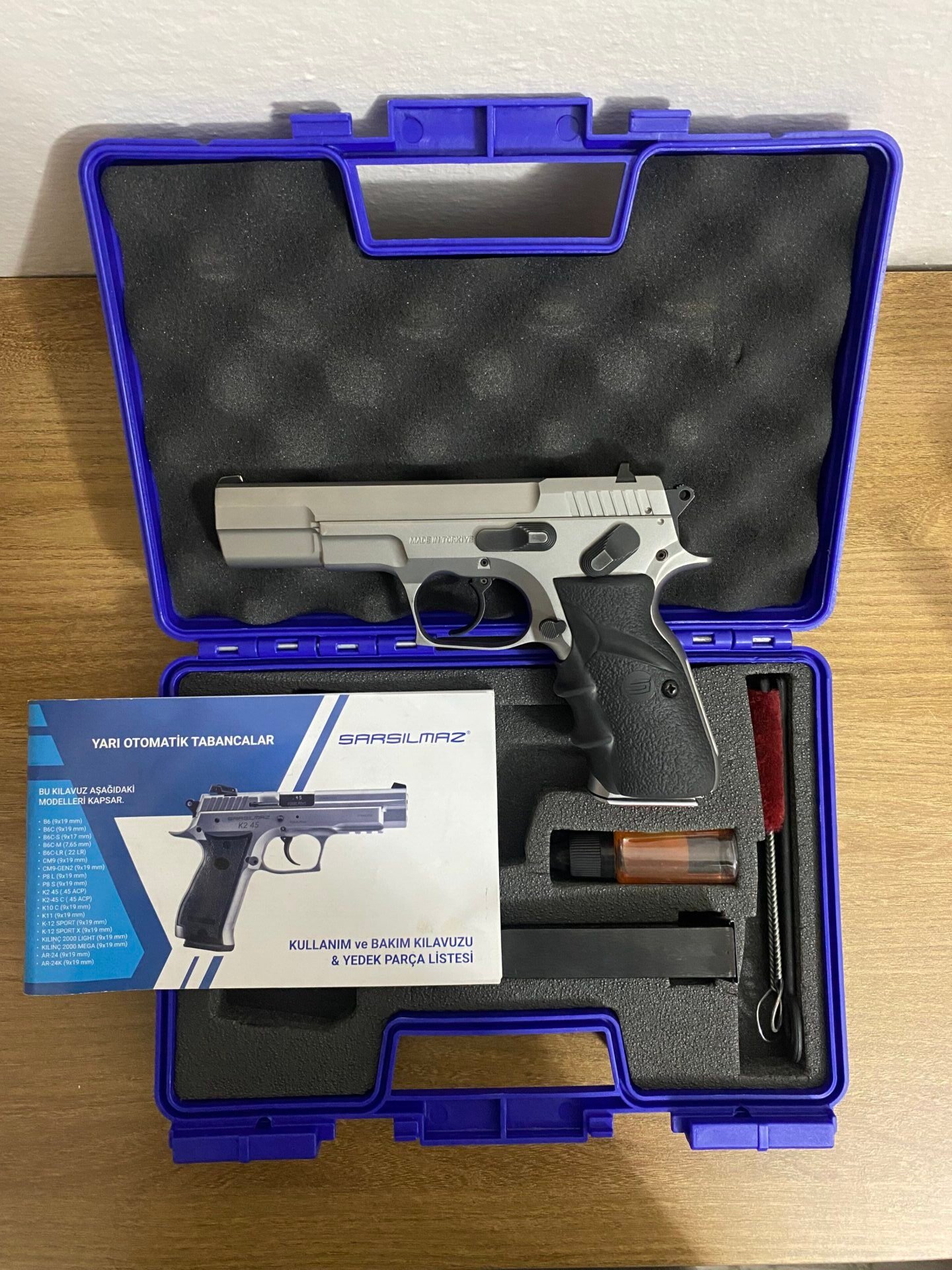 Satılık TABANCA – Sarsılmaz K11 – 9mm (9x19mm) – Taşıma Ruhsatlı – Balıkesir – İlan 19145 – Görsel 19146