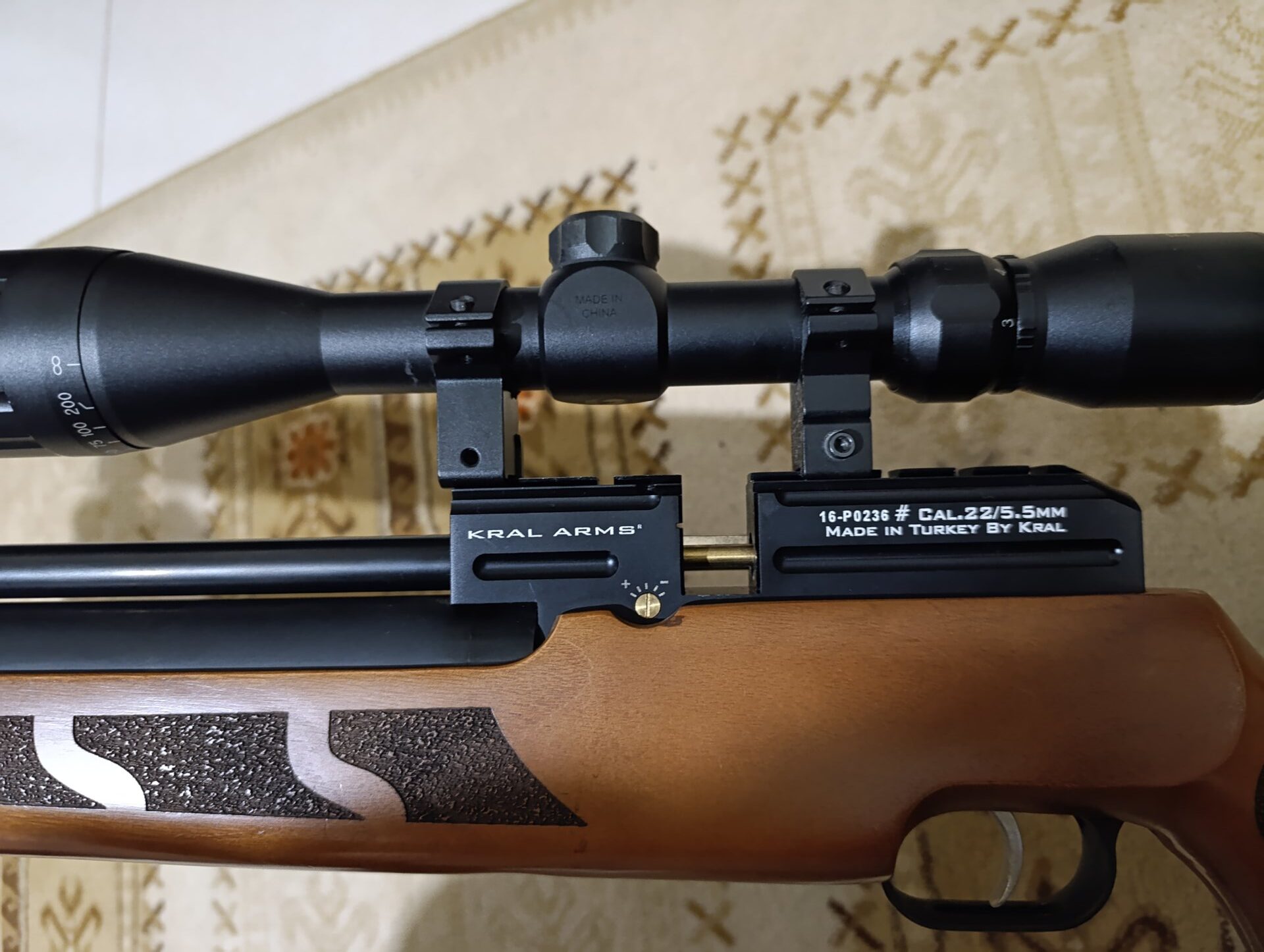 Satılık Havalı Tüfek – Kral Arms – 5.5mm (.22) – Mersin – İlan 23046 – Görsel 23047