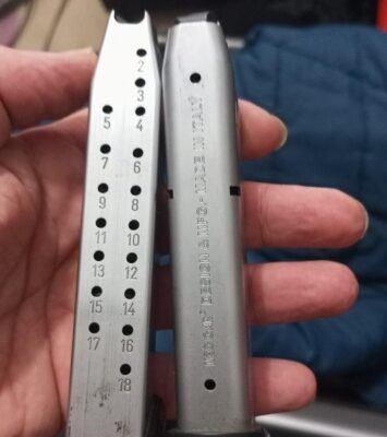 Baretta FS 92 18 lik orjinal İtalyan iki adet şarjör - Silahilan.com