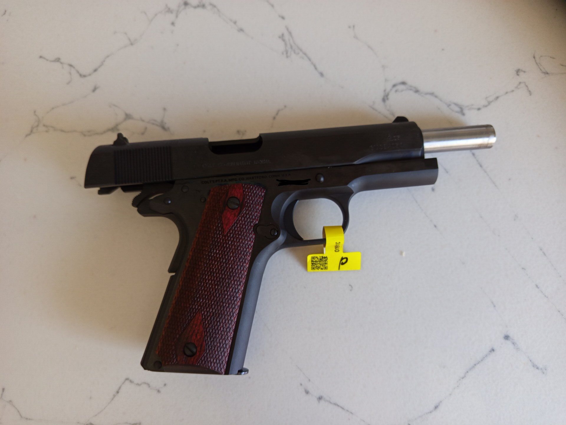 Satılık TABANCA – Colt 1911 – 45 ACP – Taşıma Ruhsatlı – Ankara – İlan 20169 – Görsel 20171