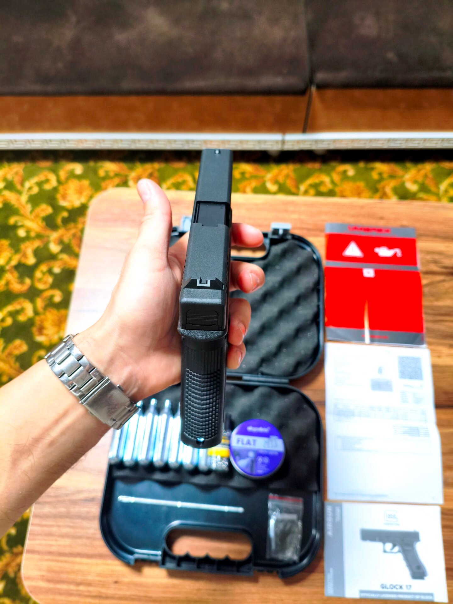 Satılık TABANCA – Glock 17 – 9mm (9x19mm) – Taşıma Ruhsatlı – İstanbul – İlan 19479 – Görsel 19484