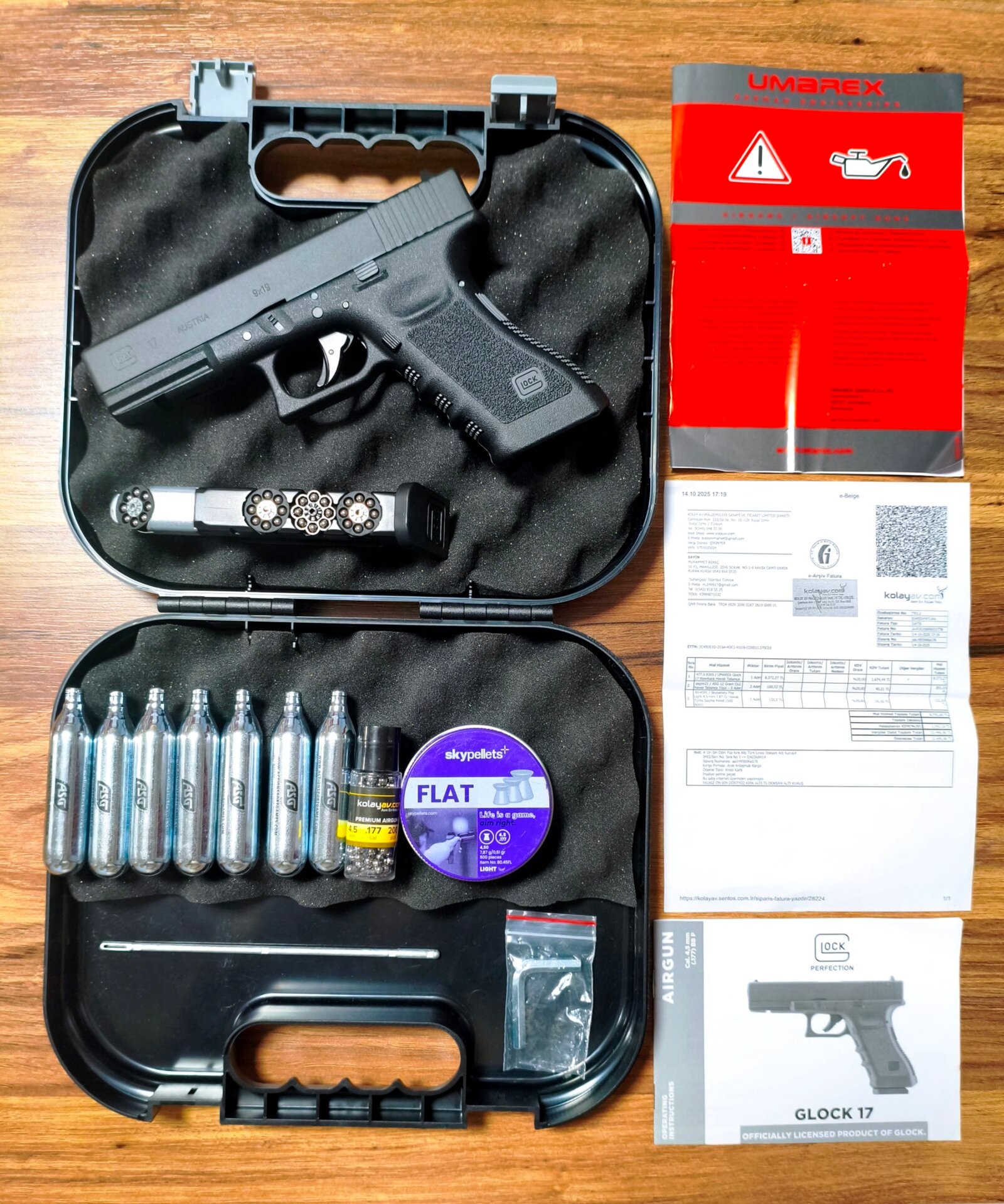 Satılık TABANCA – Glock 17 – 9mm (9x19mm) – Taşıma Ruhsatlı – İstanbul – İlan 19479 – Görsel 19480