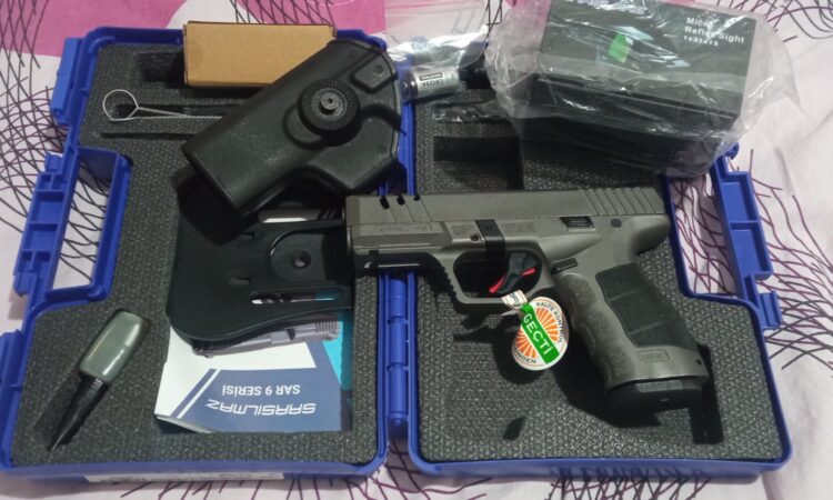 Satılık TABANCA – Sarsılmaz SAR9 – 9mm (9x19mm) – Taşıma Ruhsatlı – Ankara – İlan 20973 – Görsel 20975