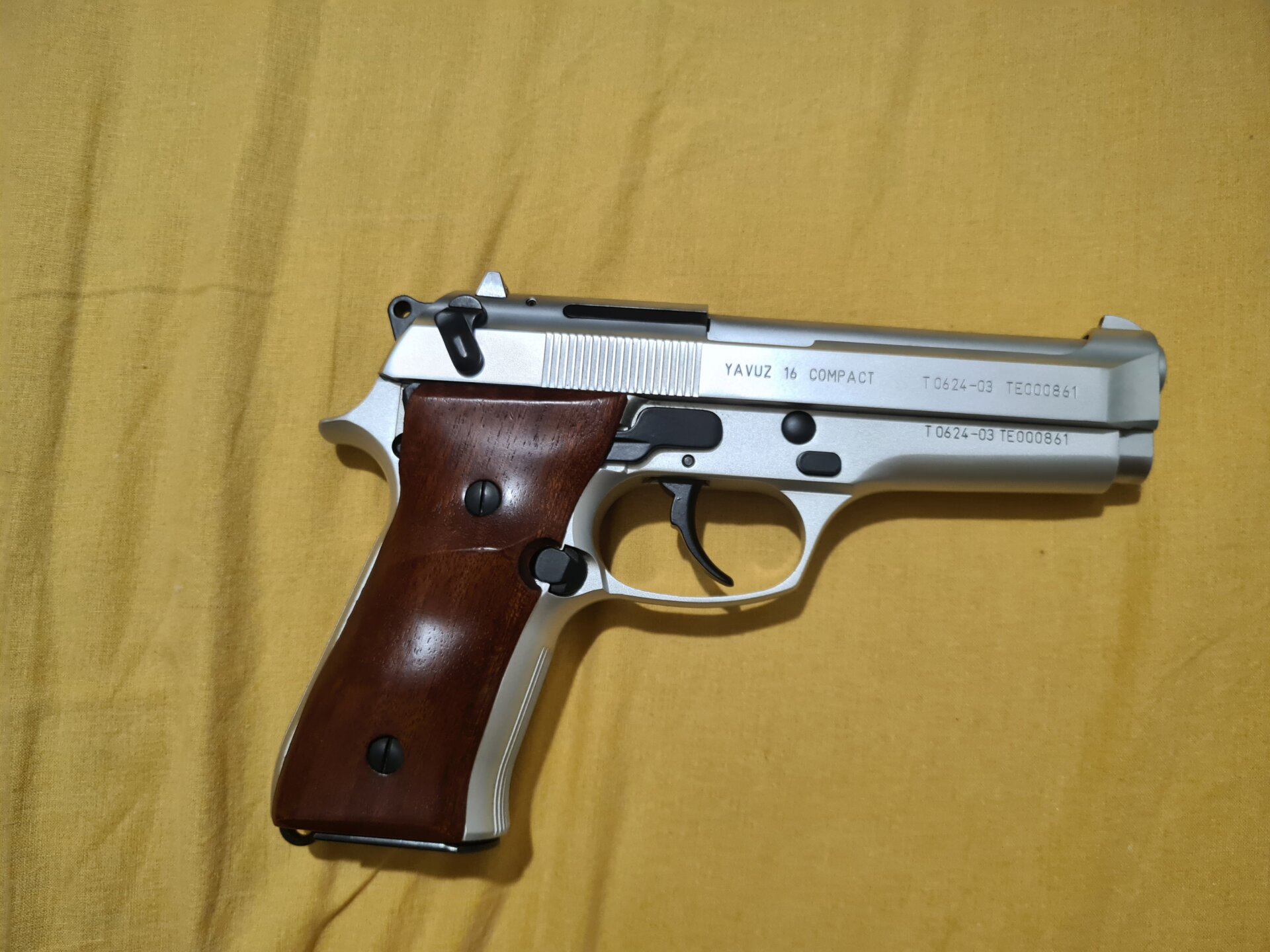 Satılık TABANCA – Yavuz 16 – 9mm (9x19mm) – Bulundurma Ruhsatlı – Kocaeli – İlan 20449 – Görsel 20450