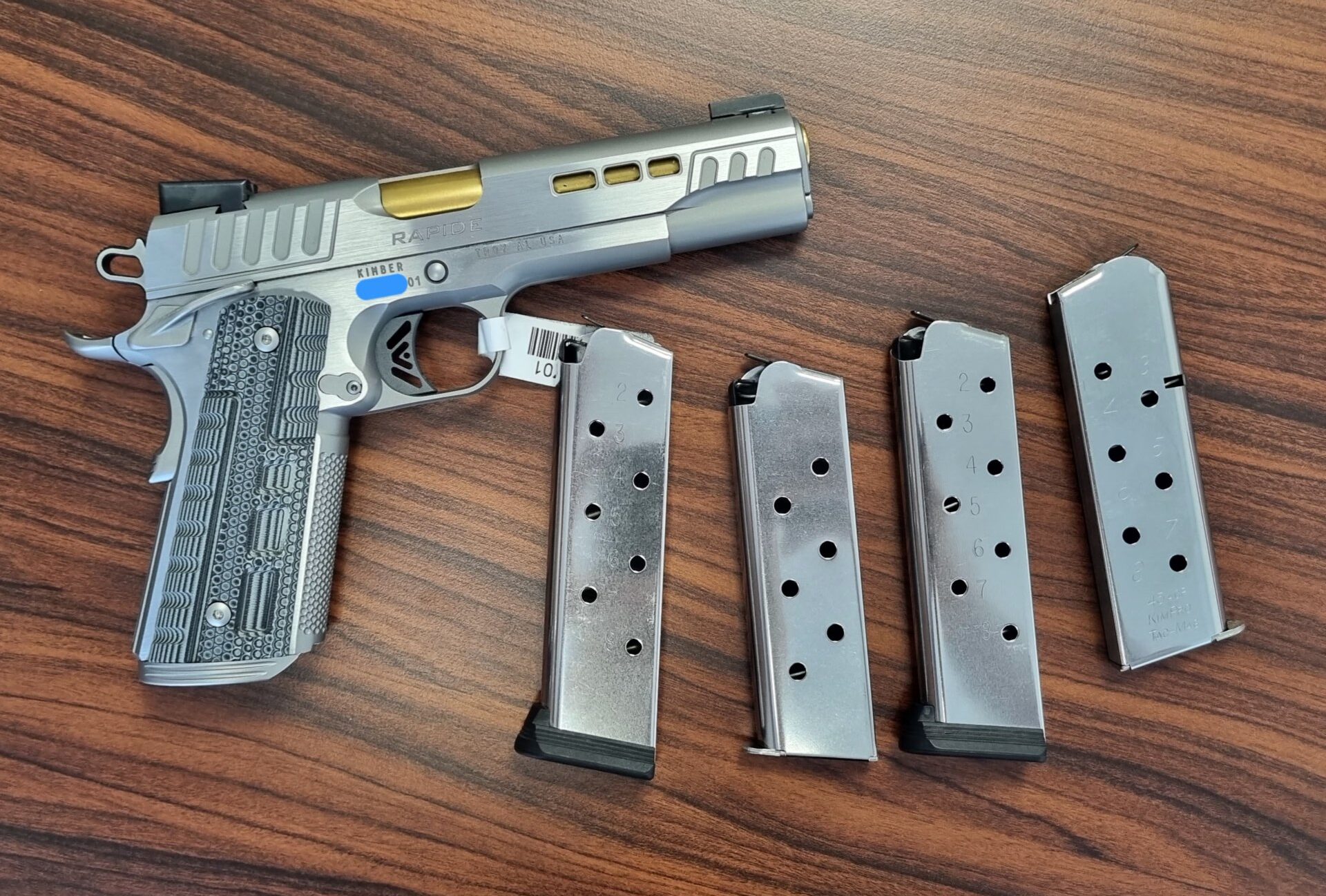 Satılık TABANCA – Kimber 1911 – 45 ACP – Taşıma Ruhsatlı – Ankara – İlan 21099 – Görsel 21101