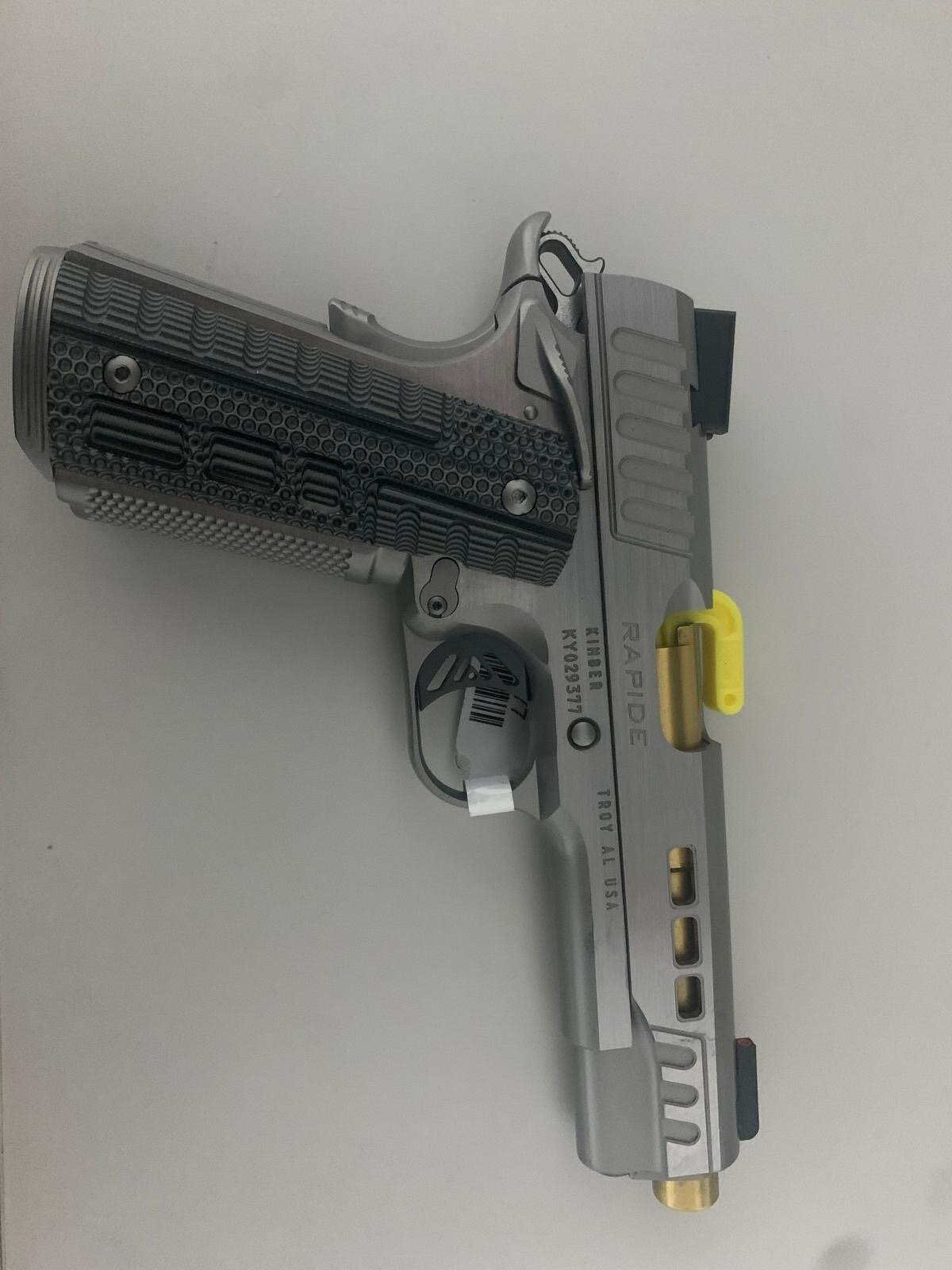 Satılık TABANCA – Kimber 1911 – 45 ACP – Taşıma Ruhsatlı – Balıkesir – İlan 21834 – Görsel 21835