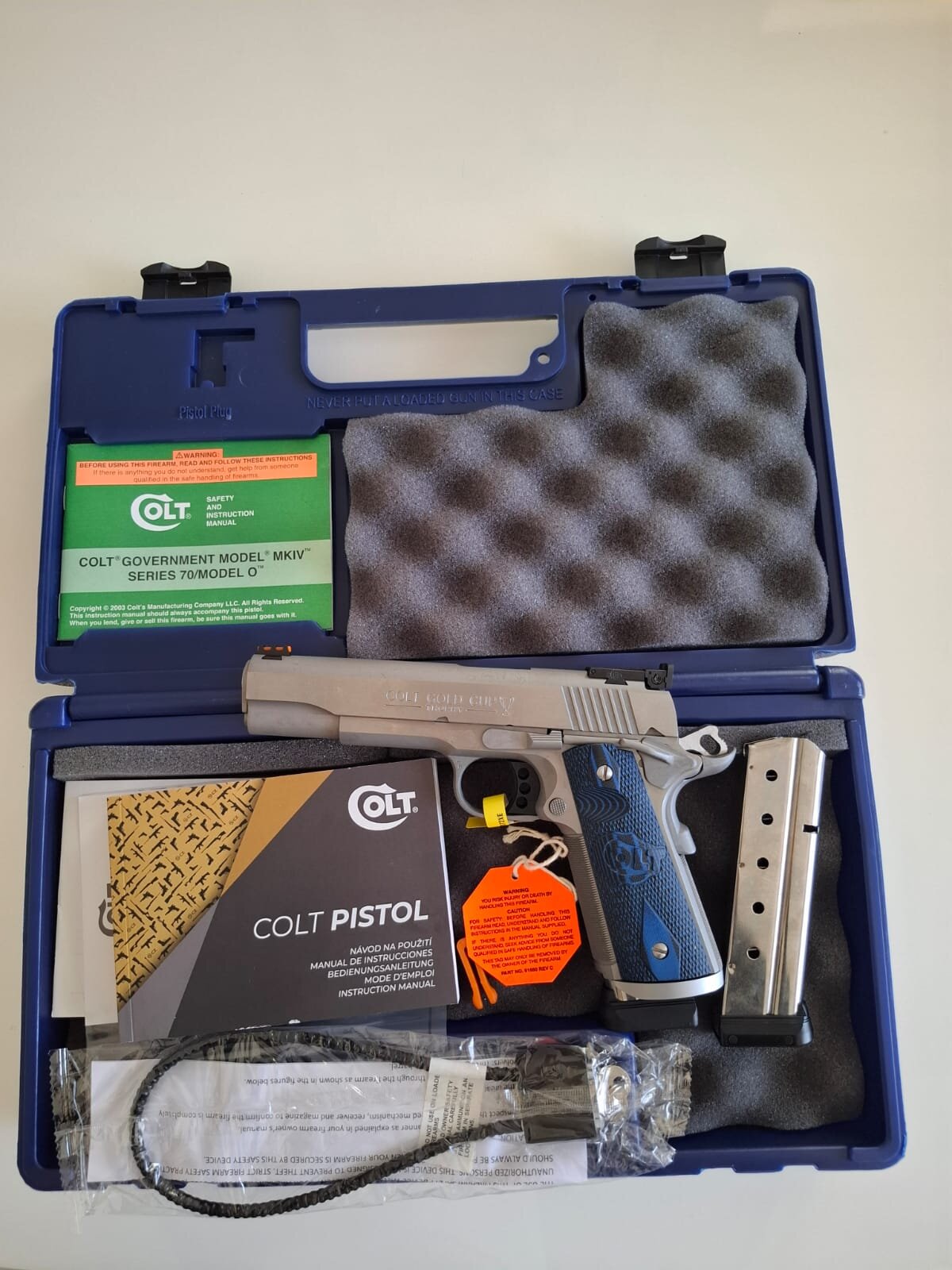 Satılık TABANCA – Colt Gold Cup – 9mm (9x19mm) – Taşıma Ruhsatlı – Konya – İlan 21828 – Görsel 21830