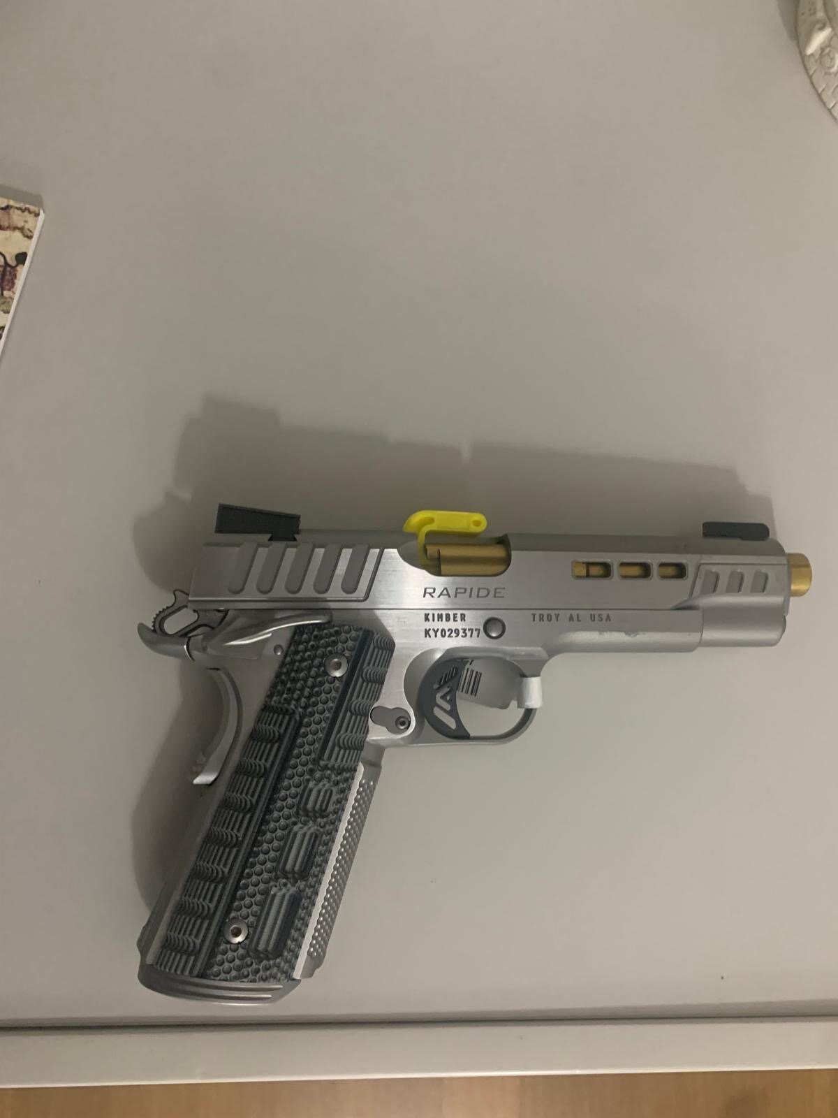 Satılık TABANCA – Kimber 1911 – 45 ACP – Taşıma Ruhsatlı – Balıkesir – İlan 21834 – Görsel 21837