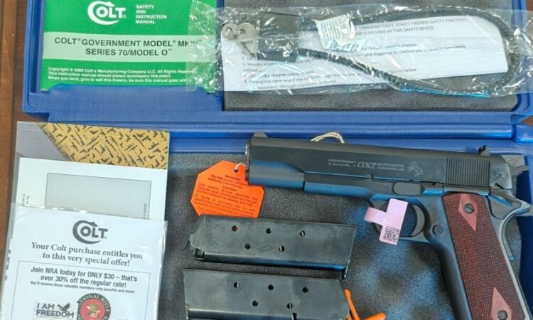 Satılık TABANCA – Colt 1911 – 9mm (9x19mm) – Taşıma Ruhsatlı – Isparta – İlan 20400 – Görsel 20403