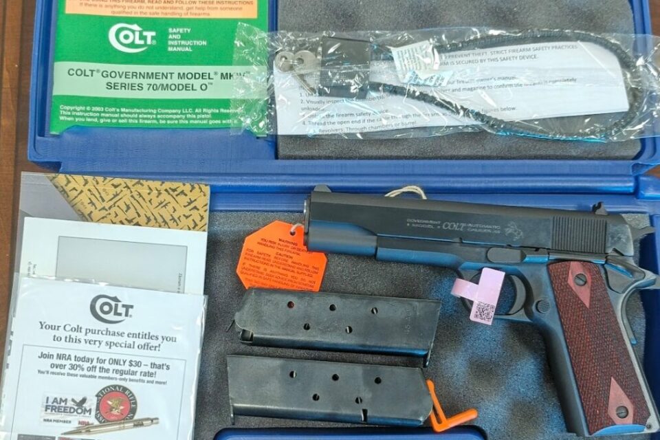 Satılık TABANCA – Colt 1911 – 9mm (9x19mm) – Taşıma Ruhsatlı – Isparta – İlan 20400 – Görsel 20403