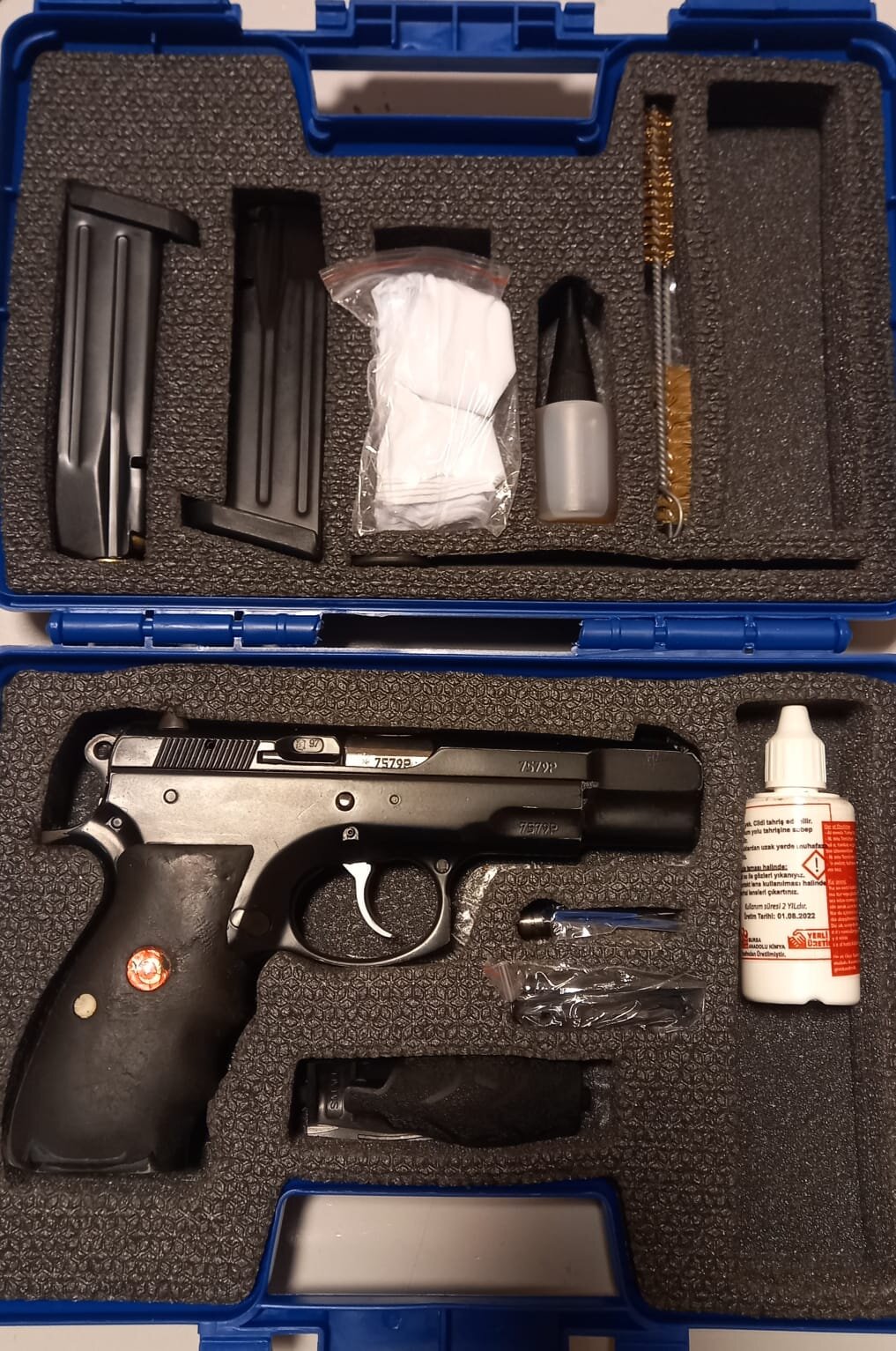 Satılık TABANCA – CZ 75 – 9mm (9x19mm) – Bulundurma Ruhsatlı – Ankara – İlan 20917 – Görsel 20919