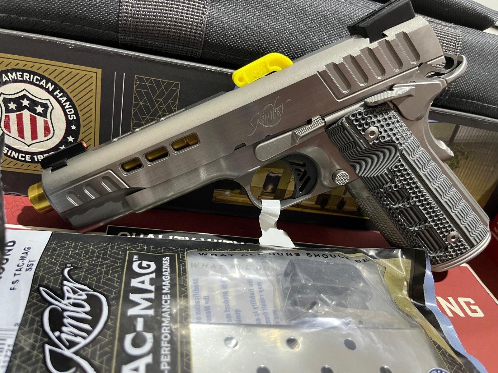 Satılık TABANCA – Kimber 1911 – 45 ACP – Taşıma Ruhsatlı – Van – İlan 22023 – Görsel 22024