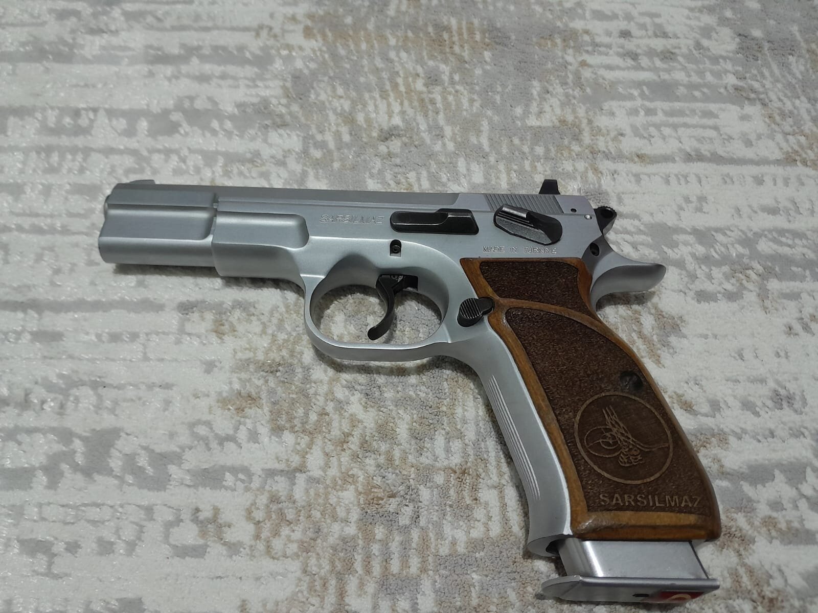 Satılık TABANCA – Sarsılmaz Kılınç – 9mm (9x19mm) – Taşıma Ruhsatlı – Rize – İlan 19677 – Görsel 19682