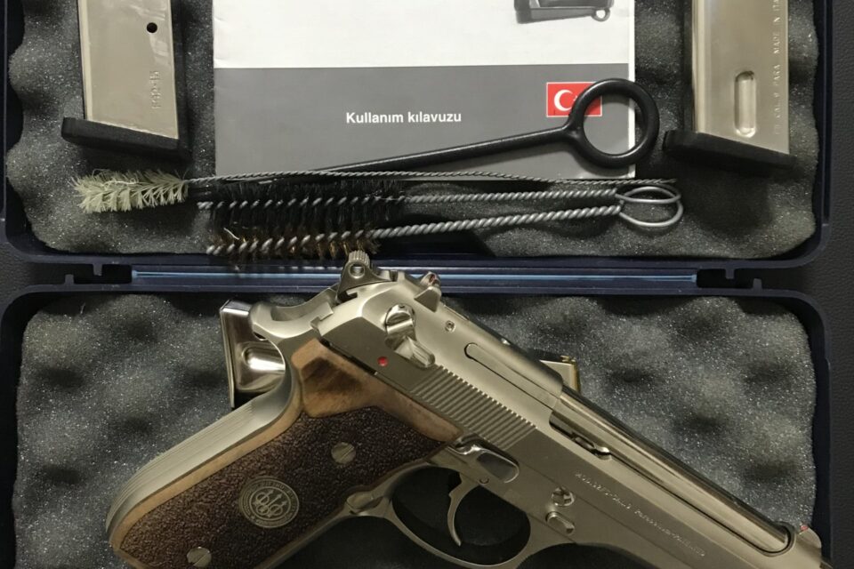 Satılık TABANCA – Beretta 92 – 9mm (9x19mm) – Taşıma Ruhsatlı – İzmir – İlan 21610 – Görsel 21614