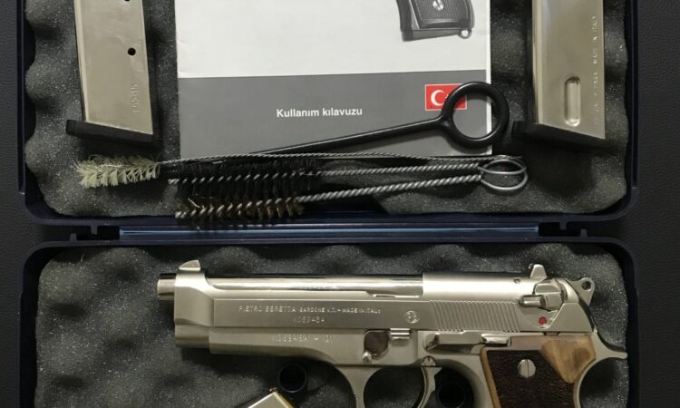 Satılık TABANCA – Beretta 92 – 9mm (9x19mm) – Taşıma Ruhsatlı – İzmir – İlan 21610 – Görsel 21612