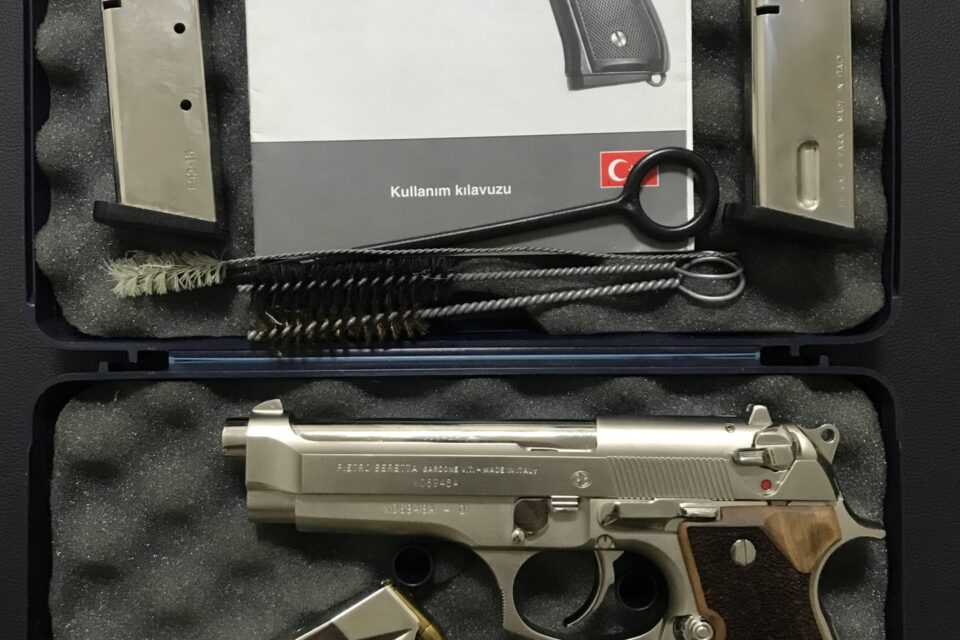 Satılık TABANCA – Beretta 92 – 9mm (9x19mm) – Taşıma Ruhsatlı – İzmir – İlan 21610 – Görsel 21612
