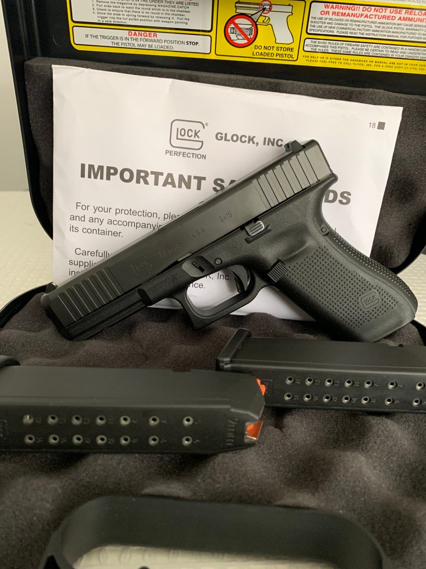 Satılık TABANCA – Glock 17 – 9mm (9x19mm) – Taşıma Ruhsatlı – Erzurum – İlan 20034 – Görsel 20226