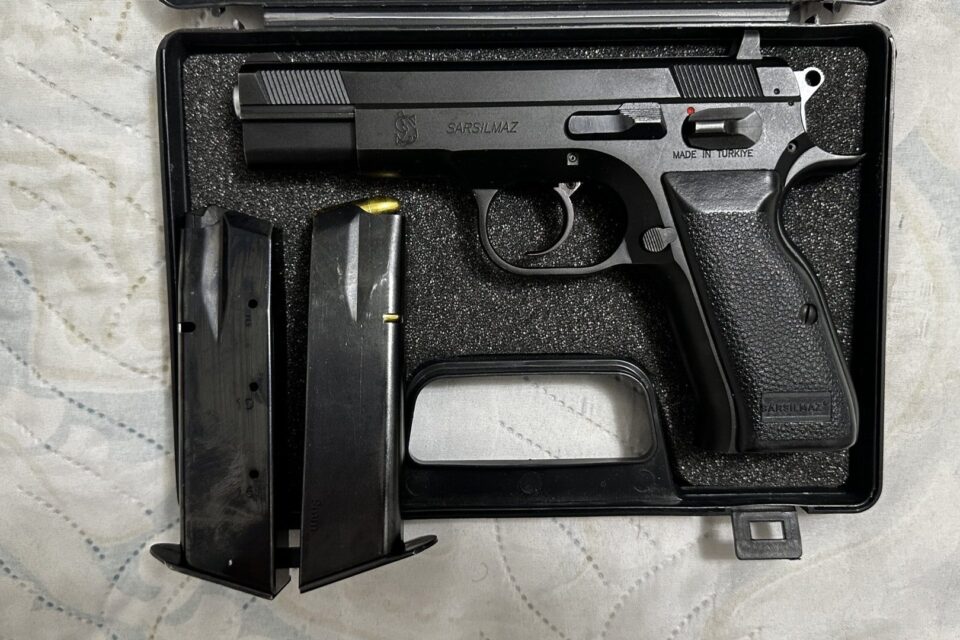Satılık TABANCA – Sarsılmaz Kılınç – 9mm (9x19mm) – Bulundurma Ruhsatlı – Gaziantep – İlan 23039 – Görsel 23040
