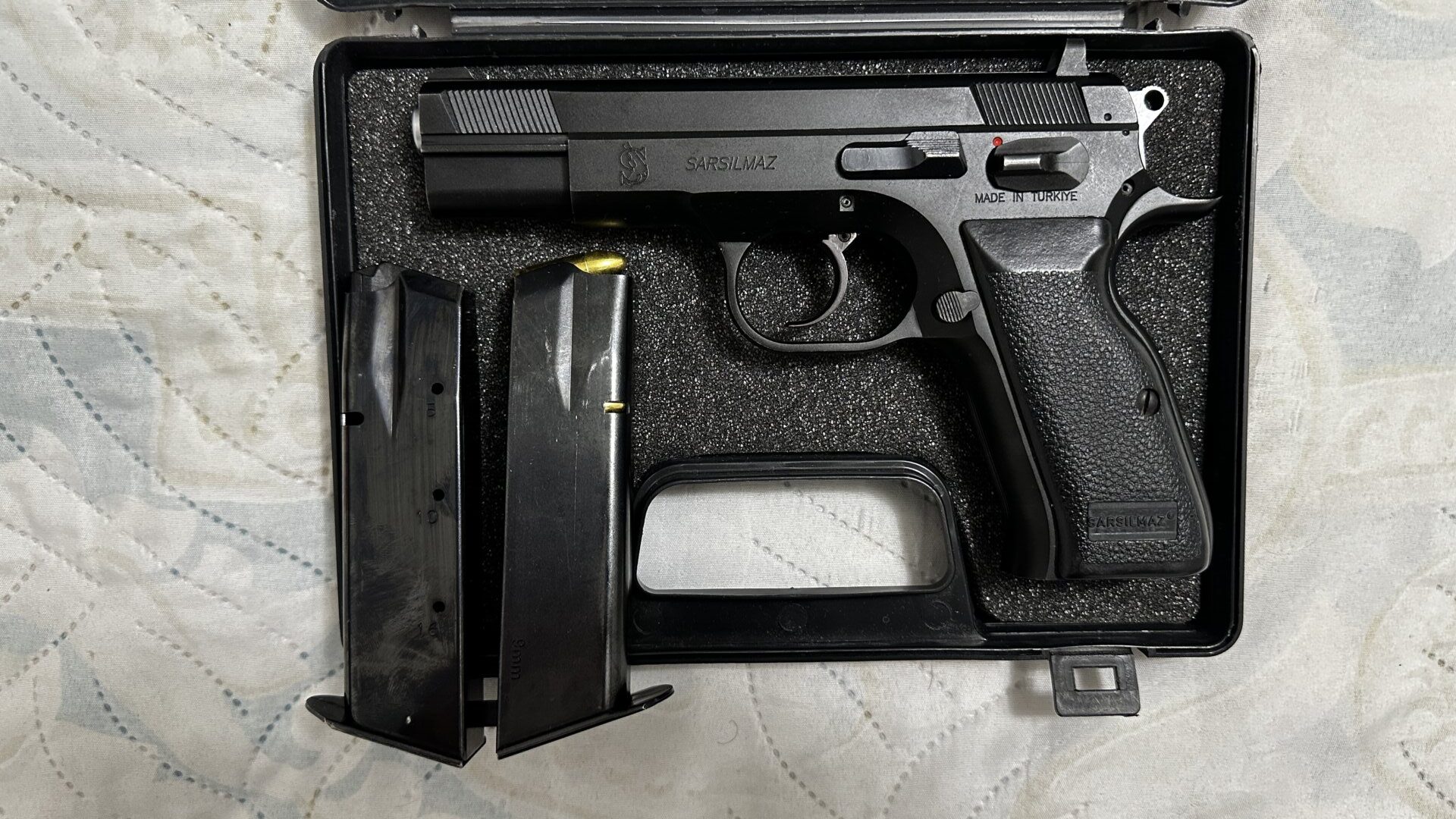 Satılık TABANCA – Sarsılmaz Kılınç – 9mm (9x19mm) – Bulundurma Ruhsatlı – Gaziantep – İlan 23039 – Görsel 23040