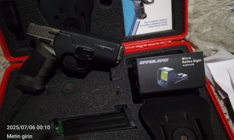 Satılık TABANCA – Sarsılmaz SAR9 – 9mm (9x19mm) – Taşıma Ruhsatlı – Mersin – İlan 20694 – Görsel 20697