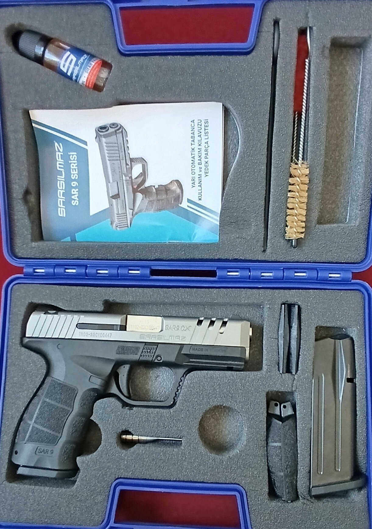 Satılık TABANCA – Sarsılmaz SAR9 – 9mm (9x19mm) – Bulundurma Ruhsatlı – Eskişehir – İlan 21644 – Görsel 21649