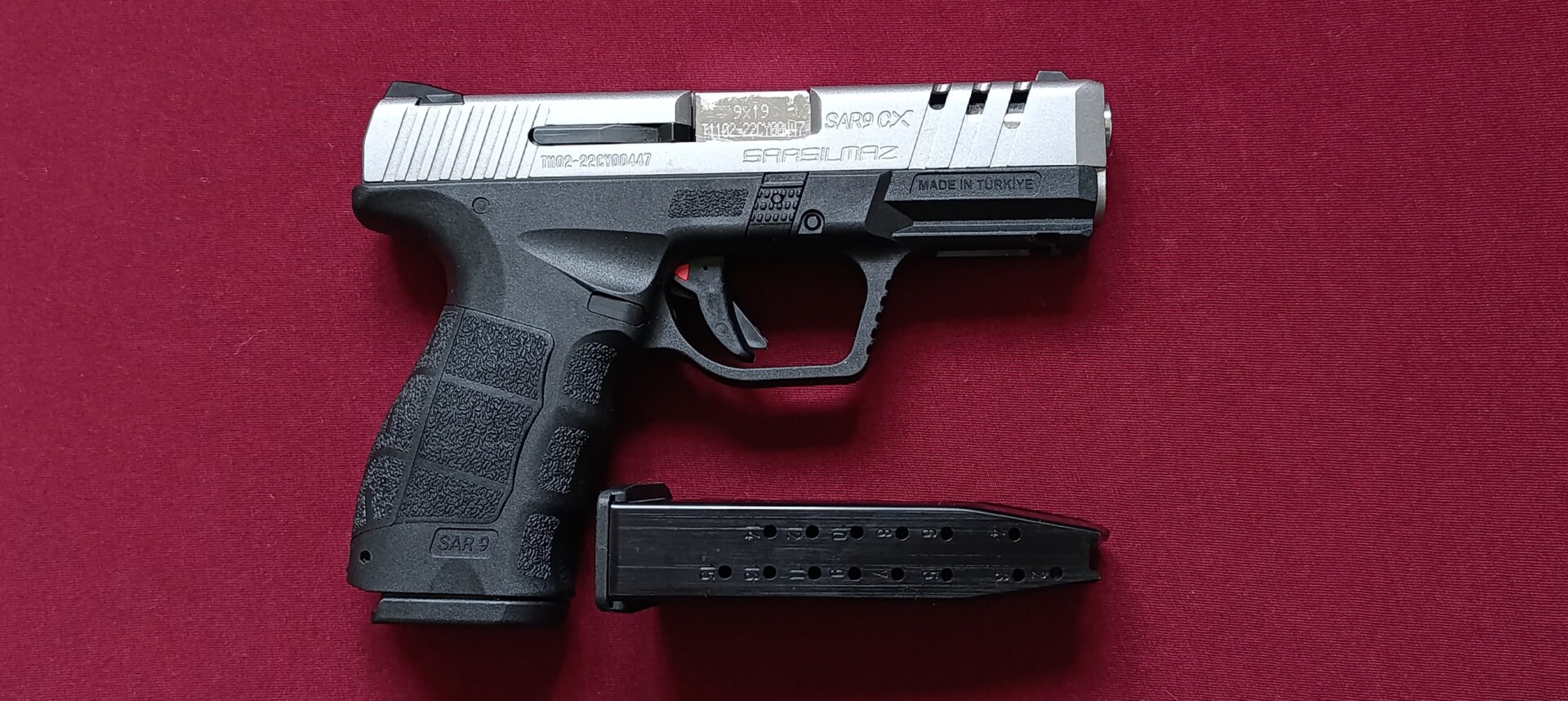 Satılık TABANCA – Sarsılmaz SAR9 – 9mm (9x19mm) – Bulundurma Ruhsatlı – Eskişehir – İlan 21644 – Görsel 21647