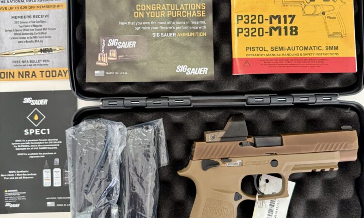Satılık TABANCA – Sig Sauer P320 – 9mm (9x19mm) – Taşıma Ruhsatlı – Van – İlan 22545 – Görsel 22547