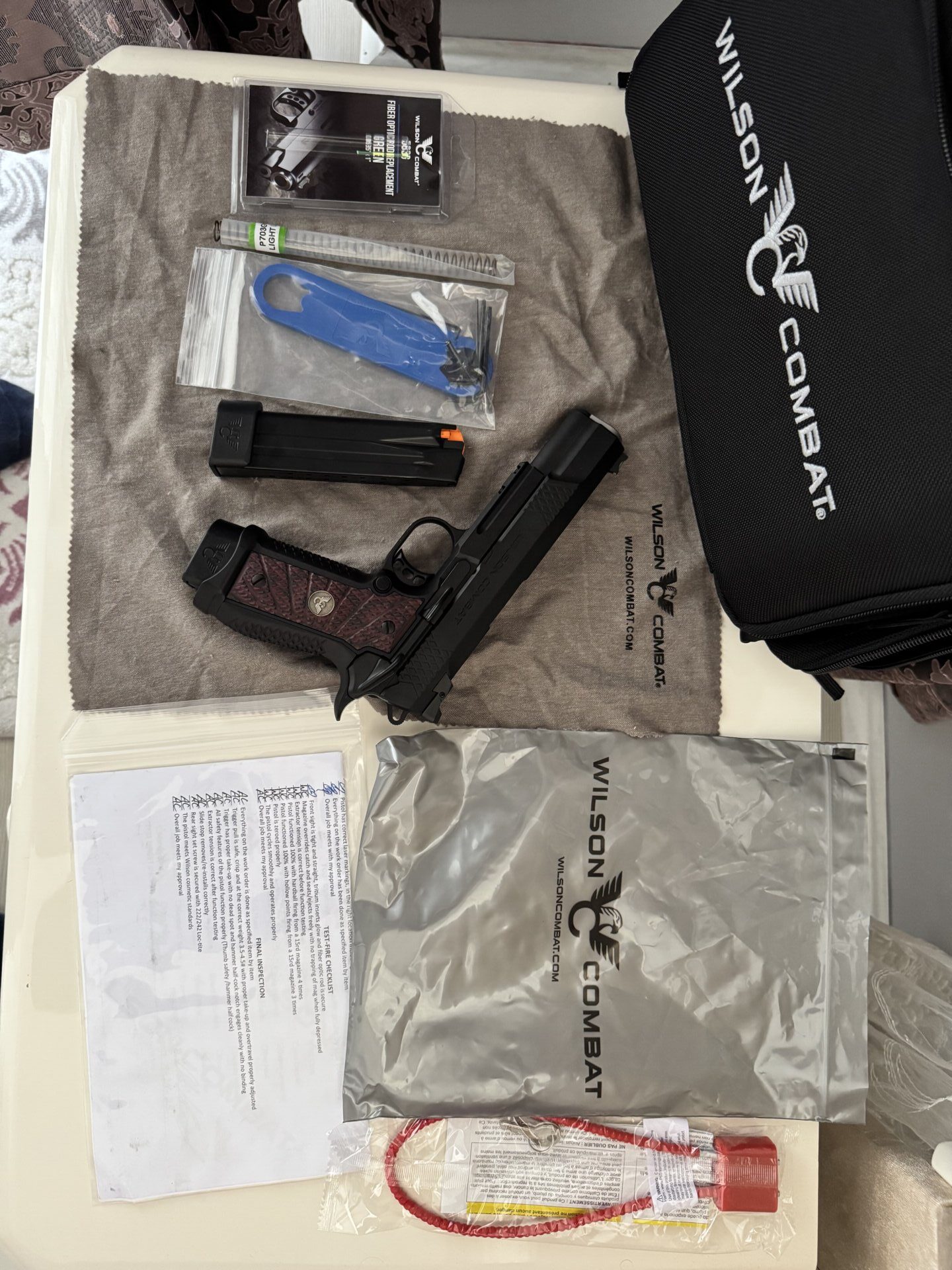 Satılık TABANCA – Wilson Combat EDC X9 2.0 – 9mm (9x19mm) – Taşıma Ruhsatlı – Afyonkarahisar – İlan 21411 – Görsel 21412