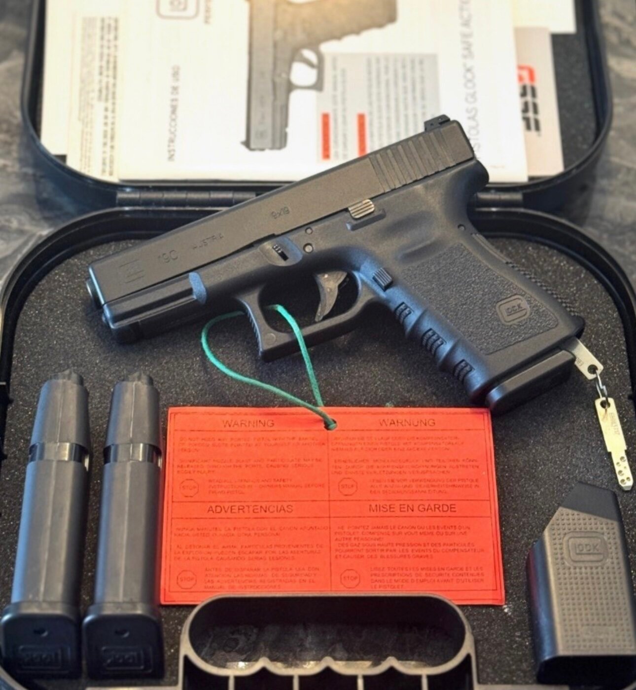 Satılık TABANCA – Glock 19 – 9mm (9x19mm) – Taşıma Ruhsatlı – Adana – İlan 20620 – Görsel 20625