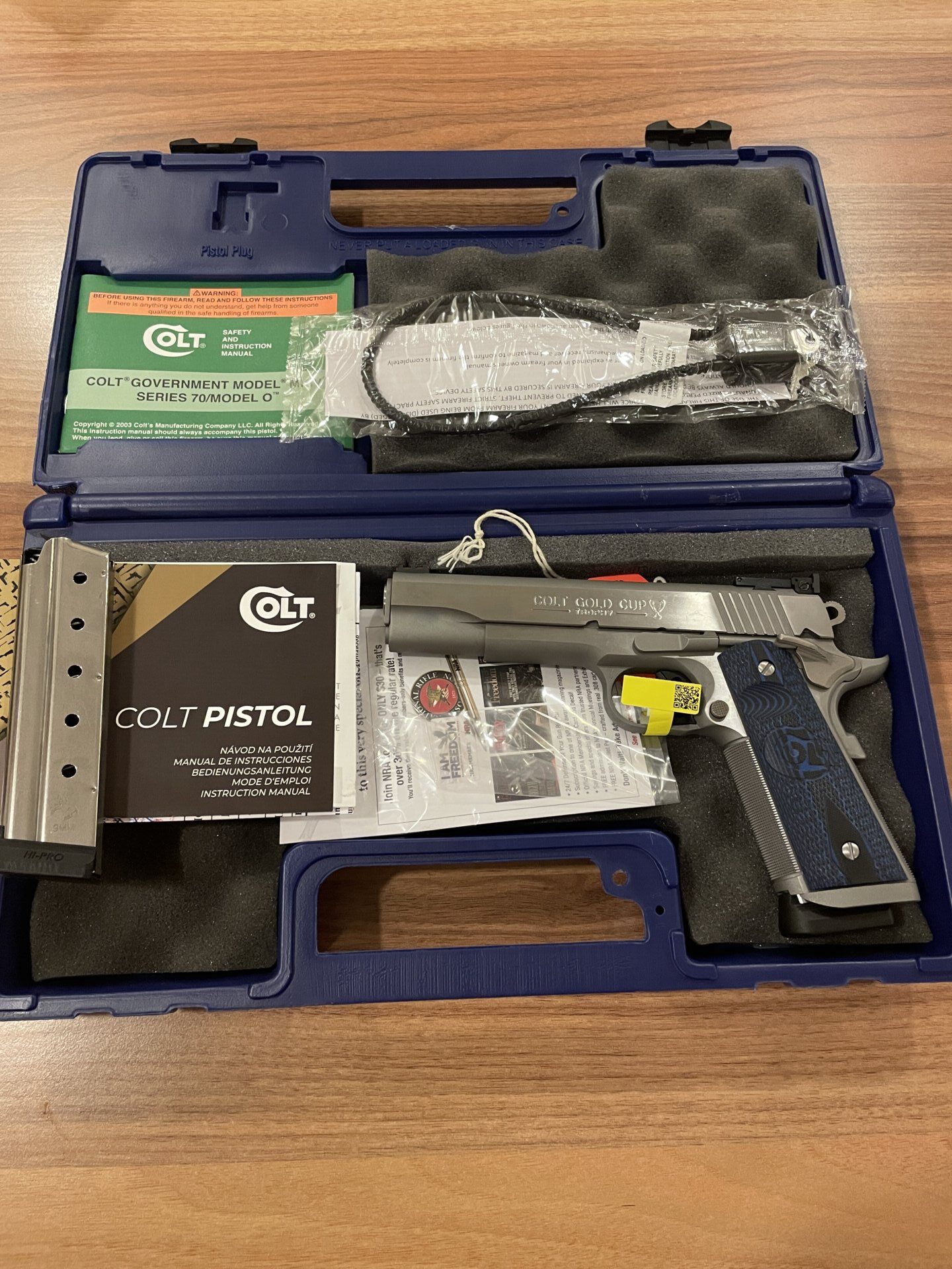 Satılık TABANCA – Colt Gold Cup – 9mm (9x19mm) – Taşıma Ruhsatlı – İstanbul – İlan 22176 – Görsel 22178