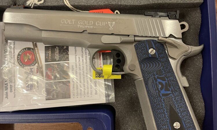 Satılık TABANCA – Colt Gold Cup – 9mm (9x19mm) – Taşıma Ruhsatlı – İstanbul – İlan 22176 – Görsel 22179