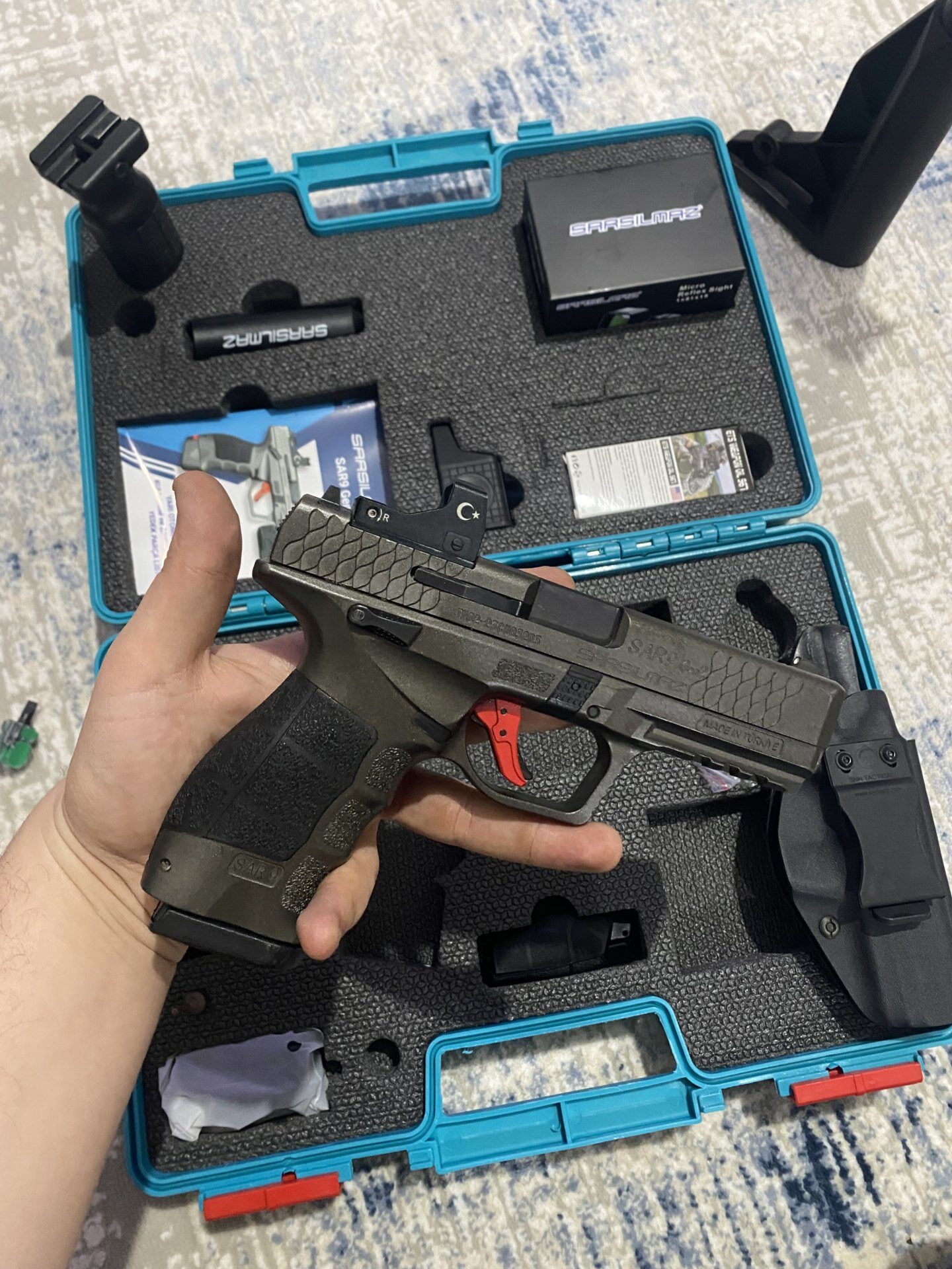 Satılık TABANCA – Sarsılmaz SAR9 – 9mm (9x19mm) – Taşıma Ruhsatlı – İstanbul – İlan 22143 – Görsel 22146