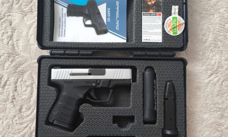 Satılık TABANCA – Sarsılmaz SAR9 – 9mm (9x19mm) – Taşıma Ruhsatlı – Ankara – İlan 22404 – Görsel 22406