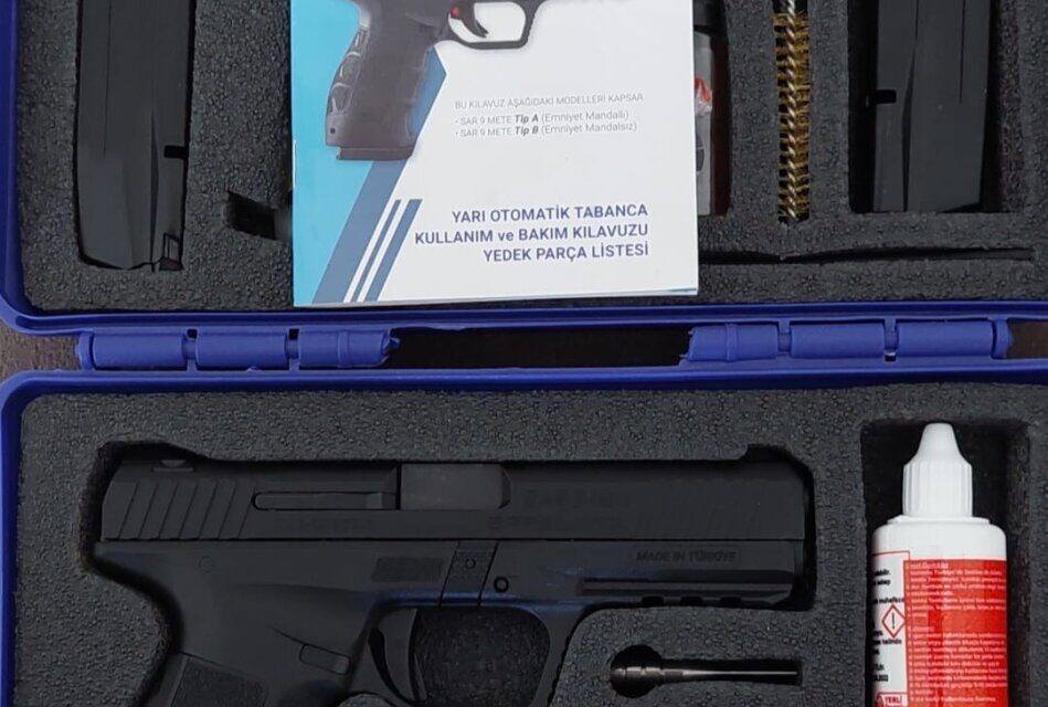 Satılık TABANCA – Sarsılmaz SAR9 – 9mm (9x19mm) – Taşıma Ruhsatlı – Ankara – İlan 20985 – Görsel 20986