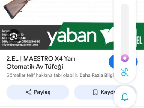 Satılık YİVSİZ TÜFEK – Maestro X4 – 12 Kalibre – Sinop – İlan 22075 – Görsel 22076