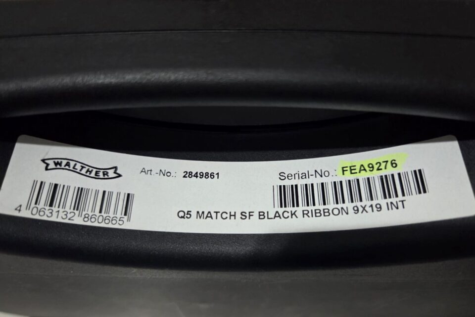 Satılık TABANCA – Walther Q5 – 9mm (9x19mm) – Bulundurma Ruhsatlı – İstanbul – İlan 22433 – Görsel 22436