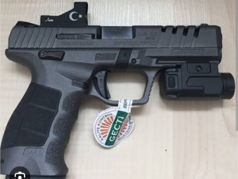 Satılık TABANCA – Sarsılmaz SAR9 – 9mm (9x19mm) – Bulundurma Ruhsatlı – Kilis – İlan 24098 – Görsel 24099