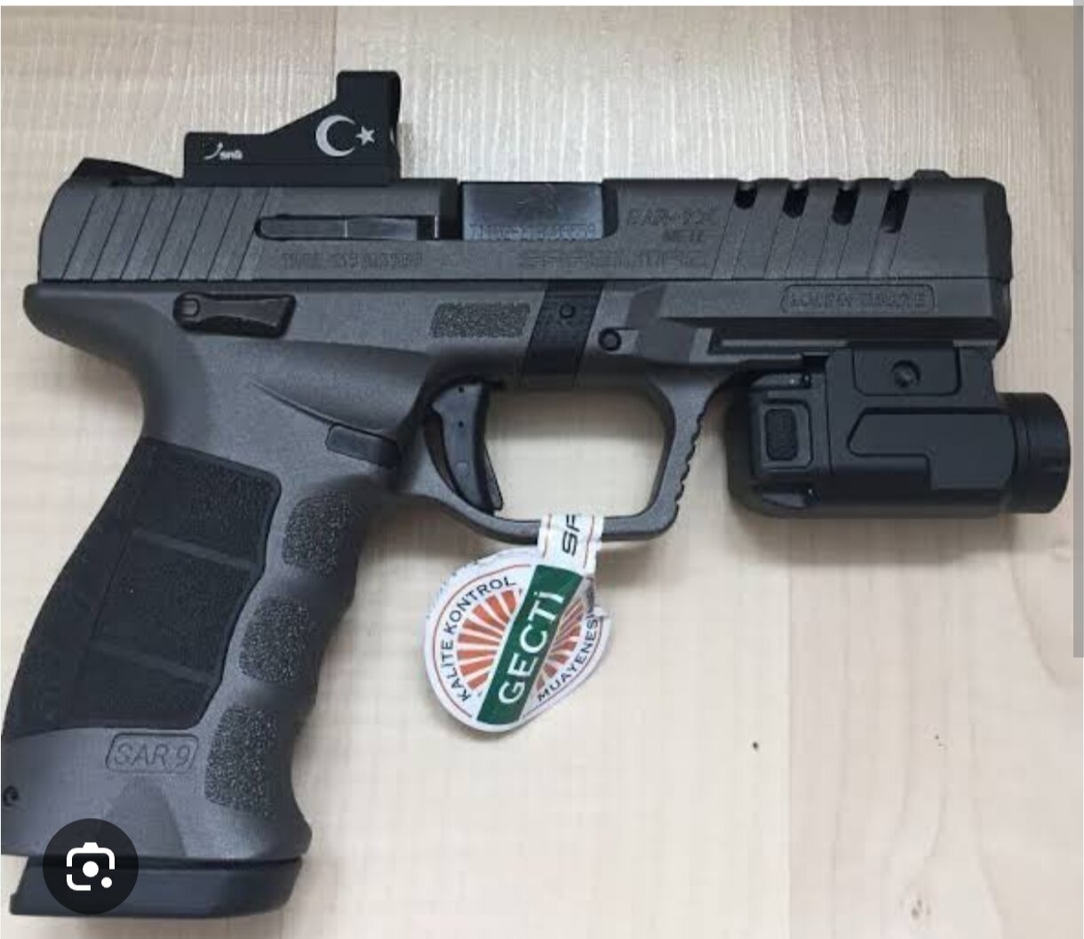 Satılık TABANCA – Sarsılmaz SAR9 – 9mm (9x19mm) – Bulundurma Ruhsatlı – Kilis – İlan 24098 – Görsel 24099