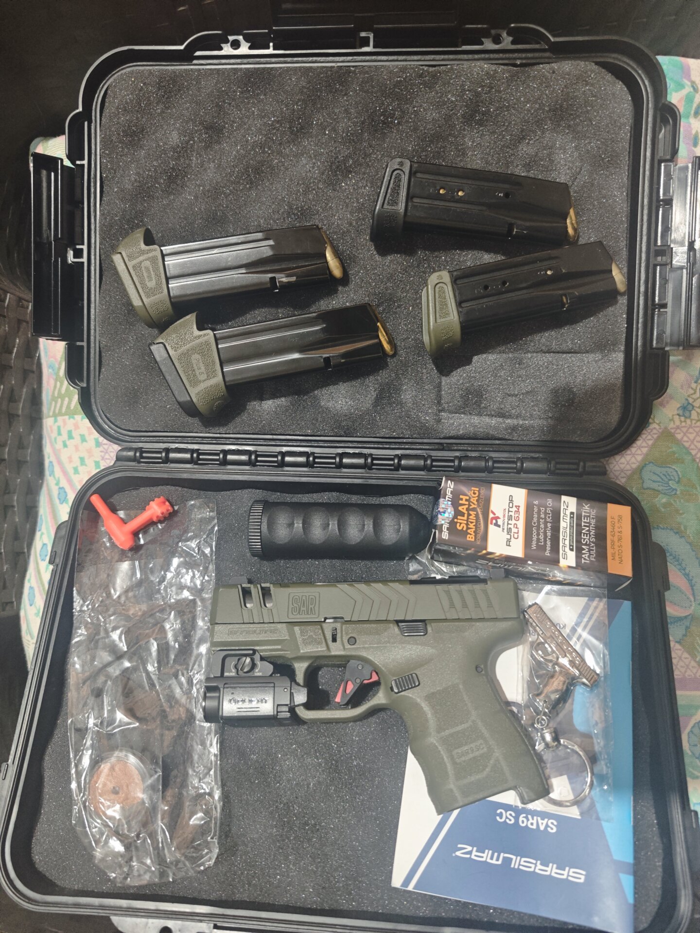 Satılık TABANCA – Sarsılmaz SAR9 – 9mm (9x19mm) – Taşıma Ruhsatlı – Ardahan – İlan 23146 – Görsel 23148