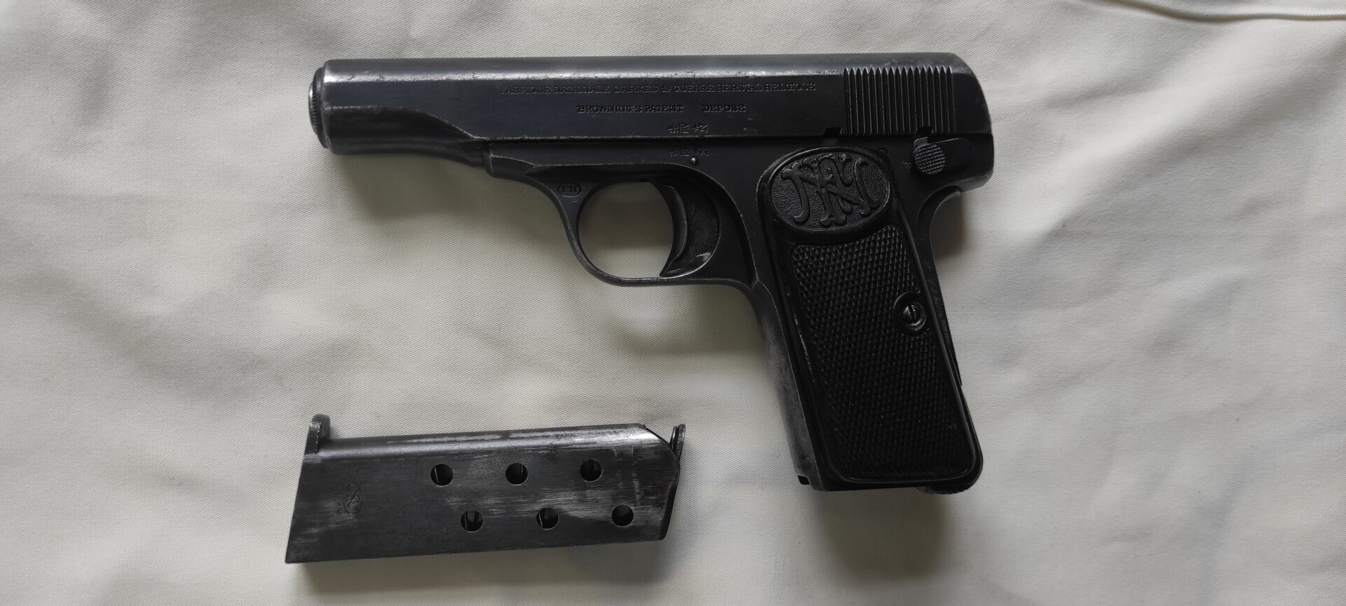 Satılık TABANCA – Browning 1910 – 7.65mm (.32 ACP) – Taşıma Ruhsatlı – Bursa – İlan 24587 – Görsel 24589