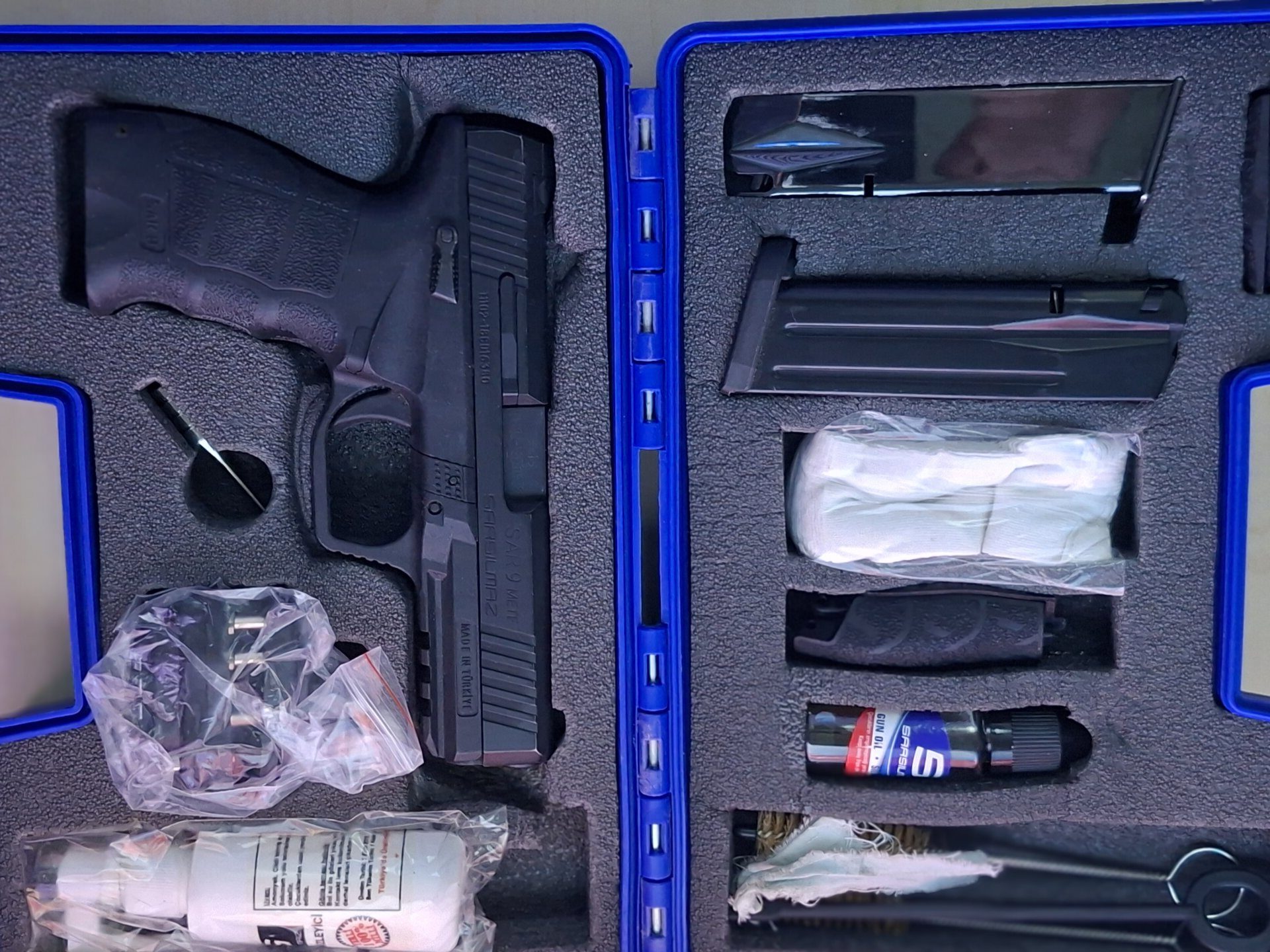 Satılık TABANCA – Sarsılmaz SAR9 – 9mm (9x19mm) – Taşıma Ruhsatlı – Ankara – İlan 26460 – Görsel 26462