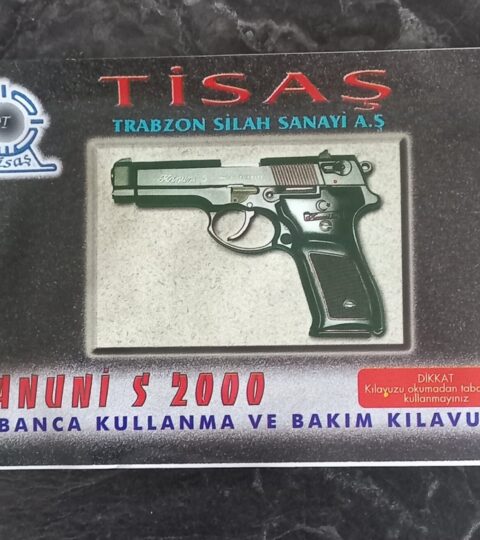 Satılık TABANCA – Tisaş Kanuni – 9mm (9x19mm) – Taşıma Ruhsatlı – Ankara – İlan 25349 – Görsel 25350