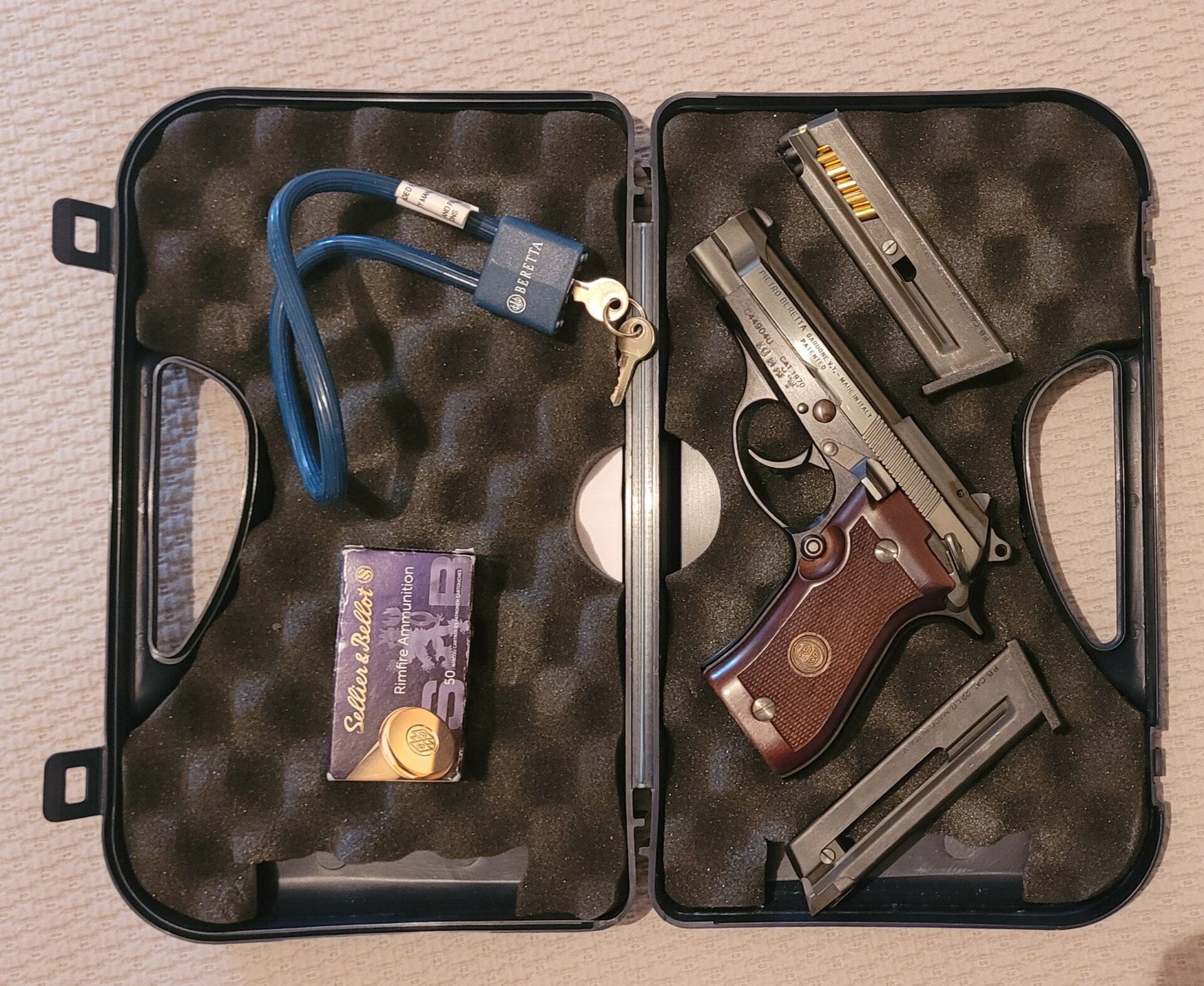 Satılık TABANCA – Beretta 87 – 22 LR – Taşıma Ruhsatlı – Trabzon – İlan 24489 – Görsel 24490