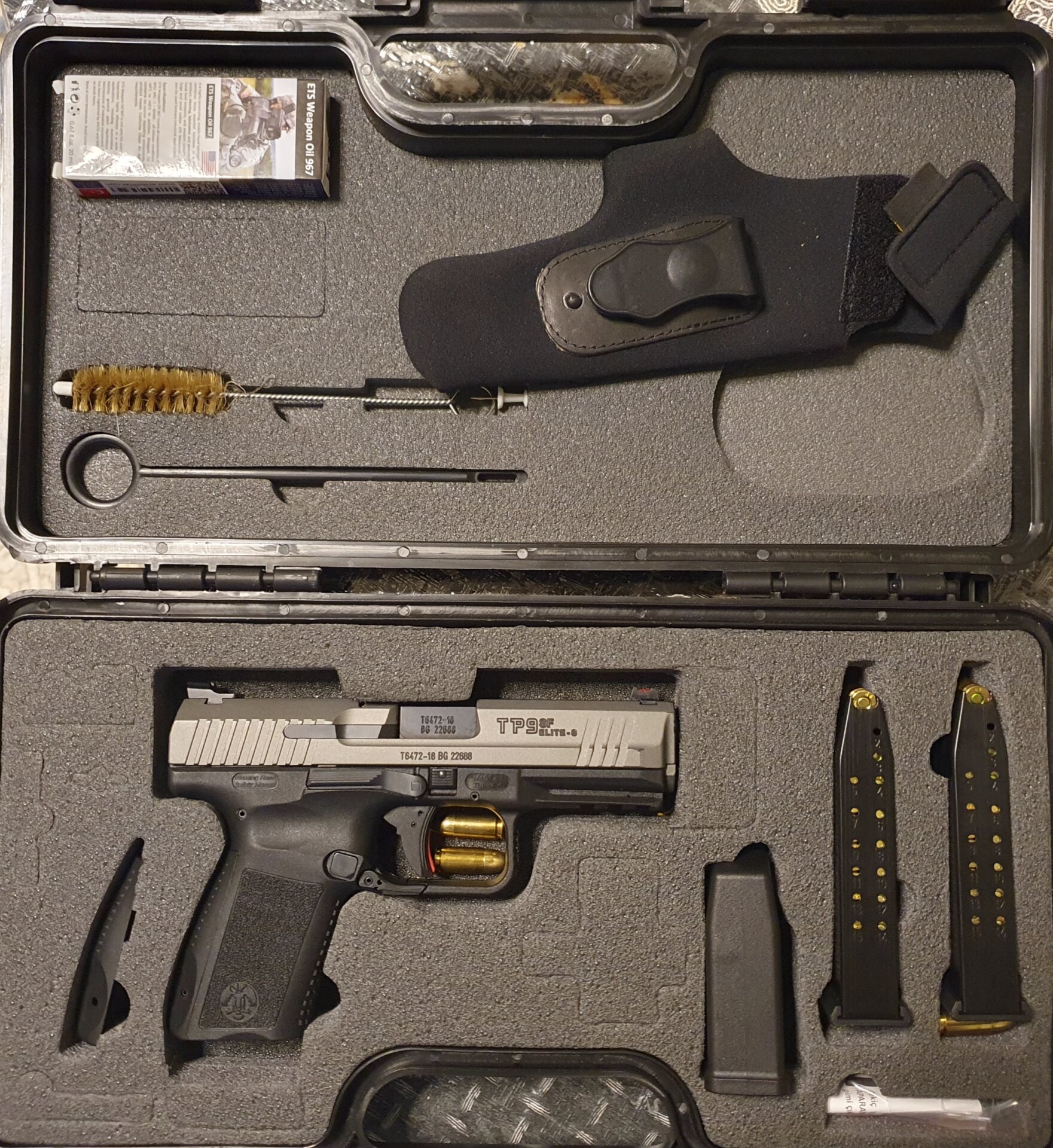 Satılık TABANCA – Canik TP – 9mm (9x19mm) – Bulundurma Ruhsatlı – Aksaray – İlan 23290 – Görsel 23291