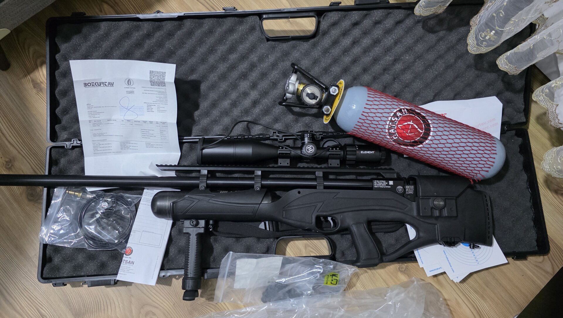 Satılık Havalı Tüfek – Hatsan – 6.35mm (.25) – Adana – İlan 26779 – Görsel 26785