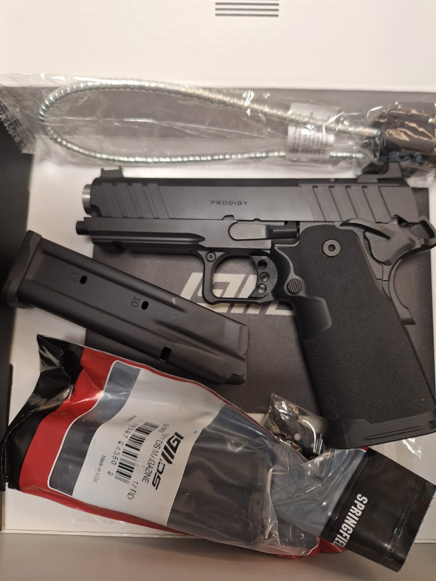 Satılık TABANCA – Springfield 1911 DS Prodigy – 9mm (9x19mm) – Taşıma Ruhsatlı – İstanbul – İlan 26192 – Görsel 26193