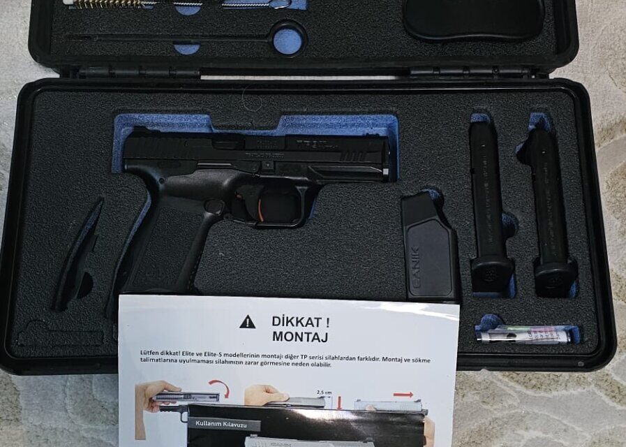 Satılık TABANCA – Canik TP – 9mm (9x19mm) – Bulundurma Ruhsatlı – Ankara – İlan 26729 – Görsel 26733