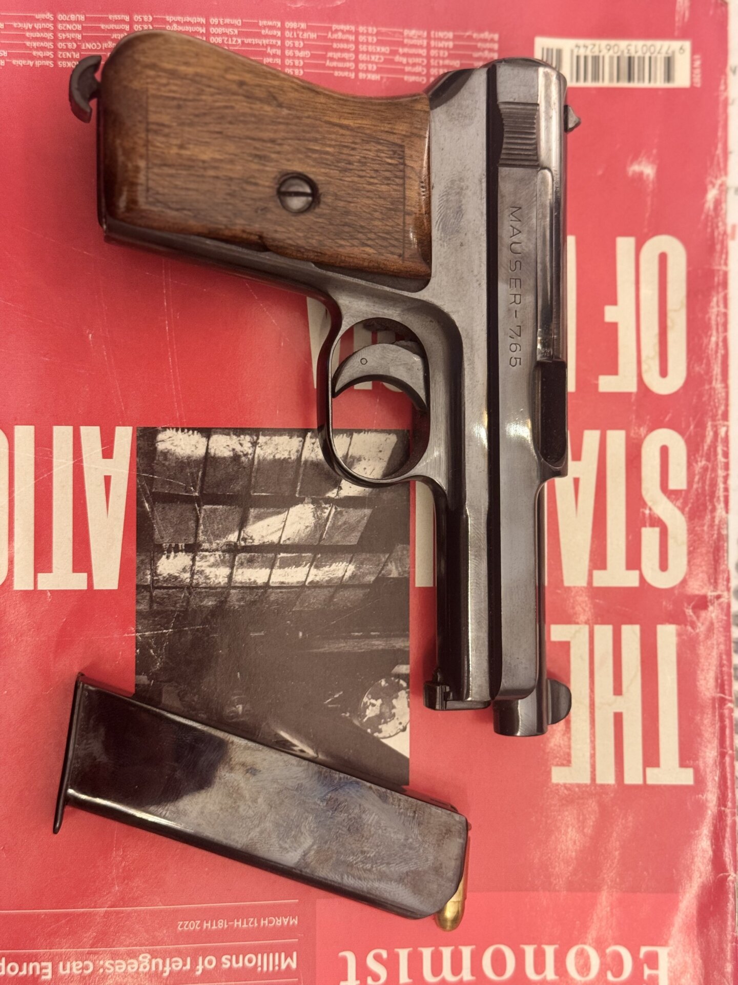 Satılık TABANCA – Mauser 1914 – 7.65mm (.32 ACP) – Taşıma Ruhsatlı – Adana – İlan 26901 – Görsel 26902